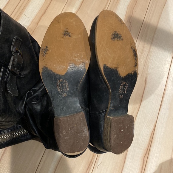 Faux leather boots - Picture 3 of 4